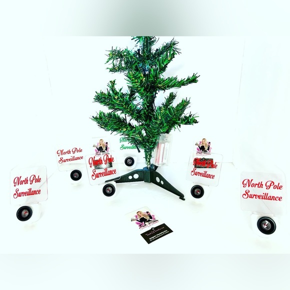 Santa Cam Nightlight, North Pole Surveillance, or Santa’s Watching Nightlight - Picture 2 of 7